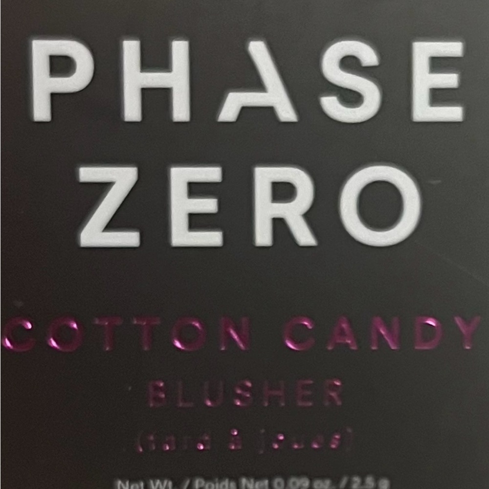 TWO- Phase Zero blush in cotton candy. Two travel size 2.5g - Picture 9 of 9